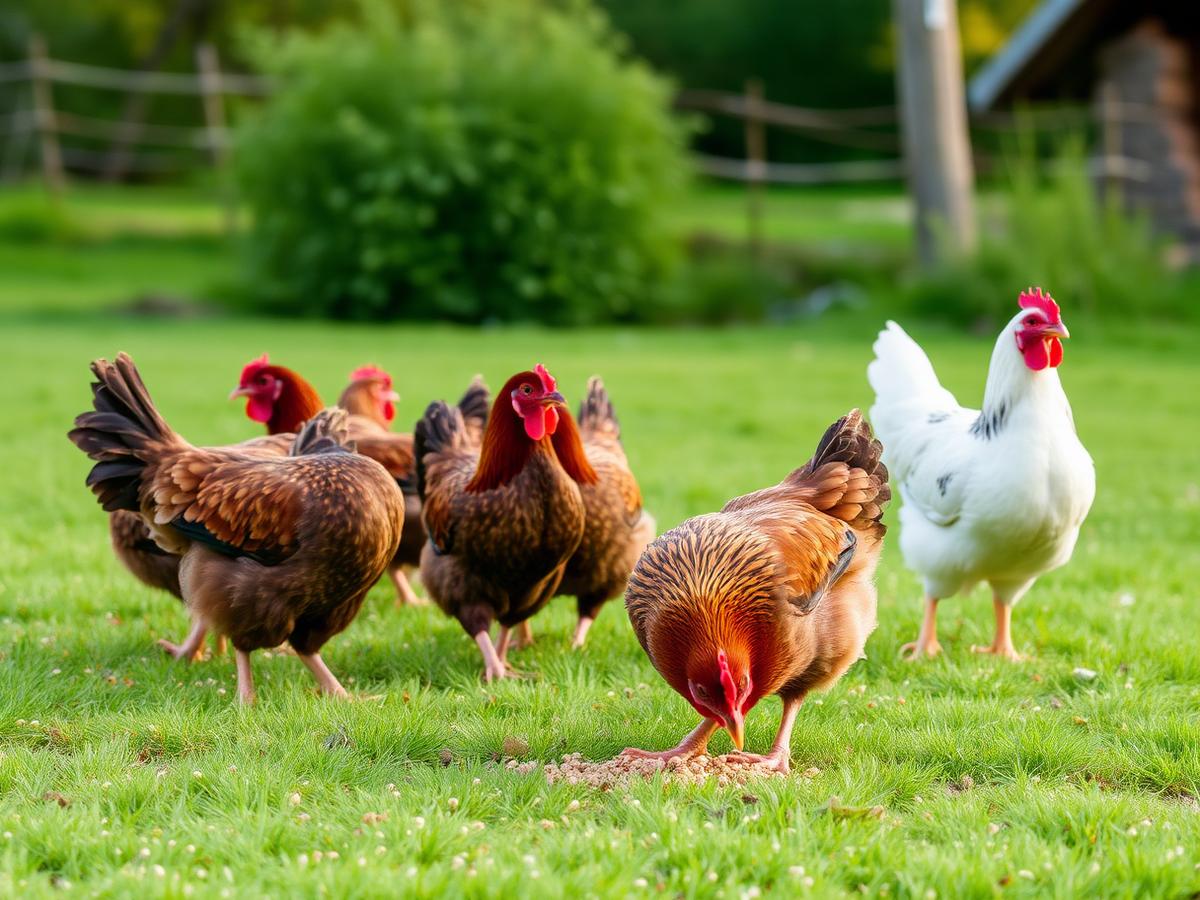 Grain pour poules